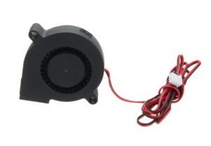 DC 12V 2 Pin 0.13A 50mm Brushless Turbine Blower Cooling Fan