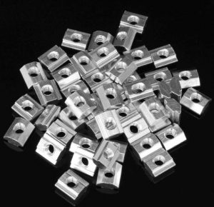 Drillpro 50pcs M5 T Sliding Nut for 2020 Aluminum Profile